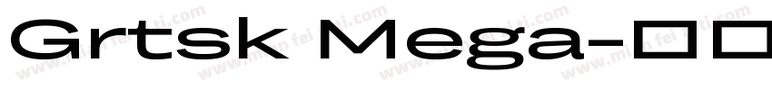 Grtsk Mega字体转换